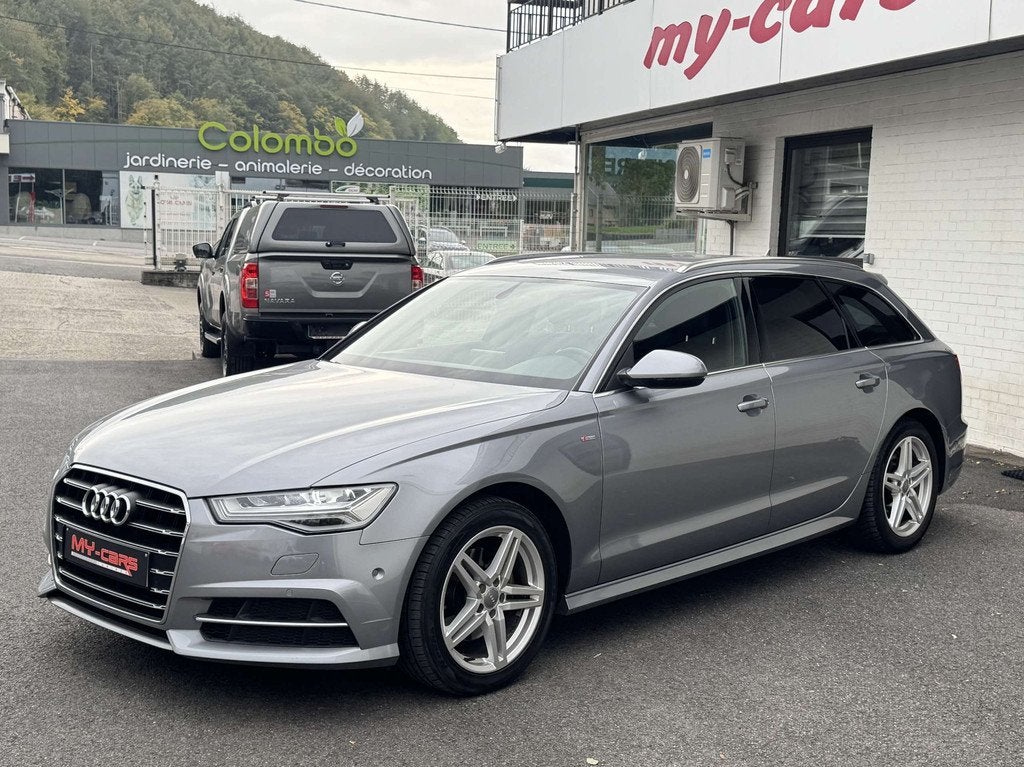 Audi A6 BREAK 2.0 TDi 150CV BOITE AUTO S-LINE FULL OPTIONS, Autos, Cuir, Argent ou Gris, Achat, Alarme
