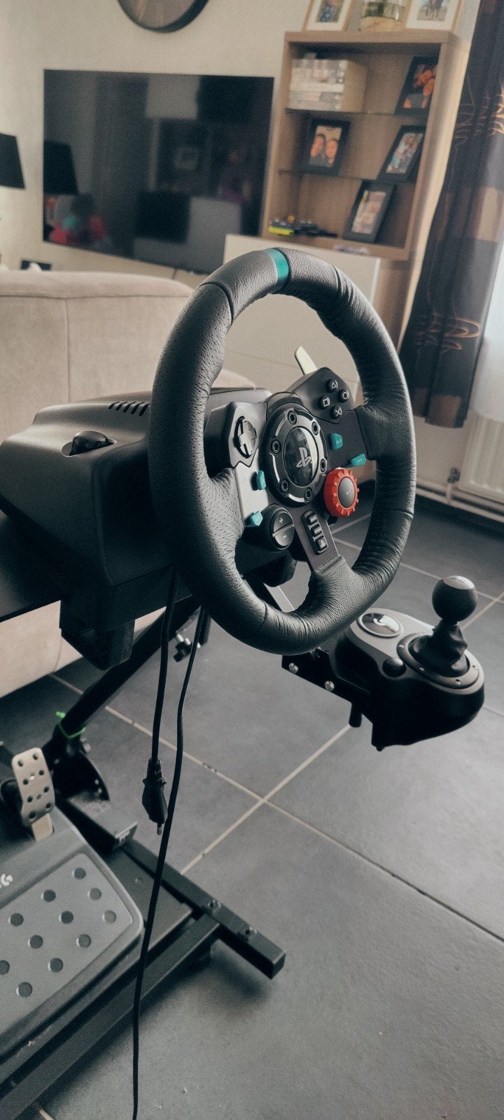 Logitec g29 gaming stuur, inclusief shifter!, Ophalen, Zo goed als nieuw, Controller