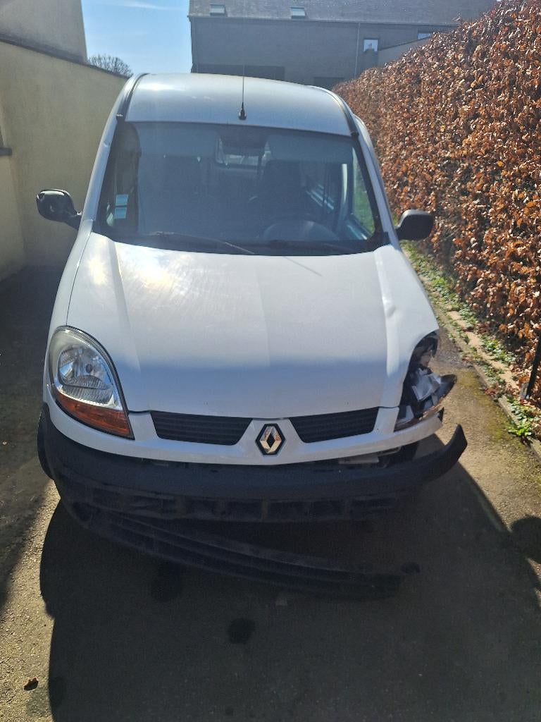 Renault kangoo 19d pour pieces, Ophalen, Renault, Wit, Overige carrosserie