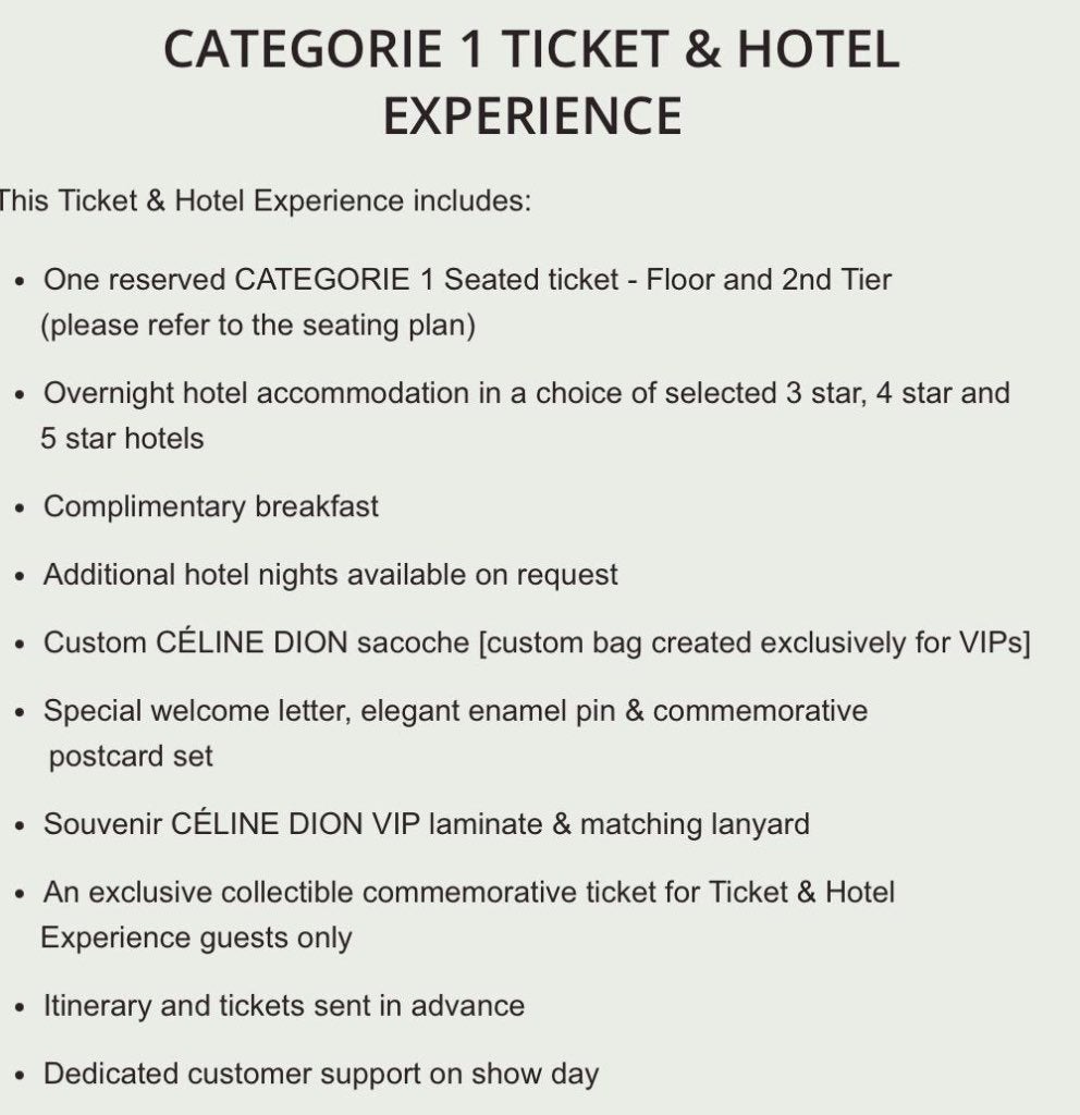 Celine dion concert 16/09, Tickets en Kaartjes, Twee personen, September