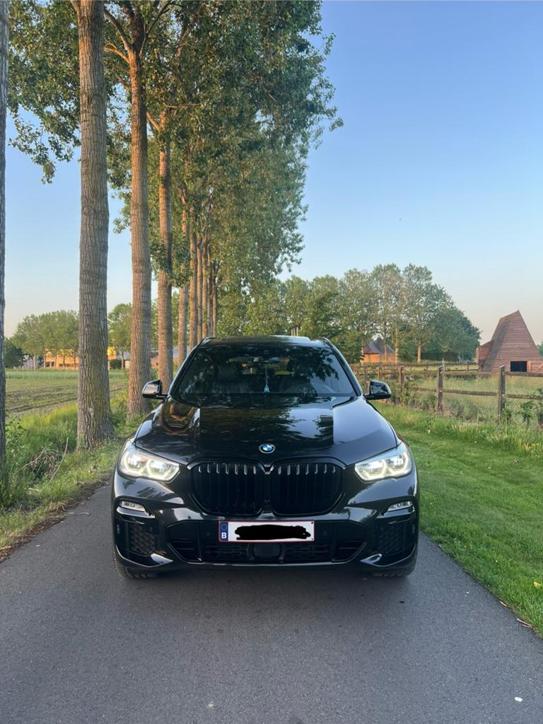 BMW X5 3.0D, Auto's, Automaat, 2993 cc, Zwart, Leder