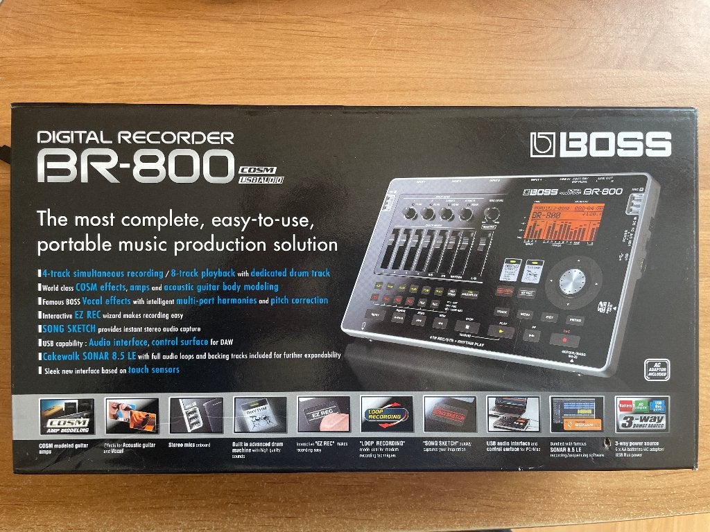 Boss BR-800 draagbare digitale recorder, Musique & Instruments, Enlèvement ou Envoi, Utilisé