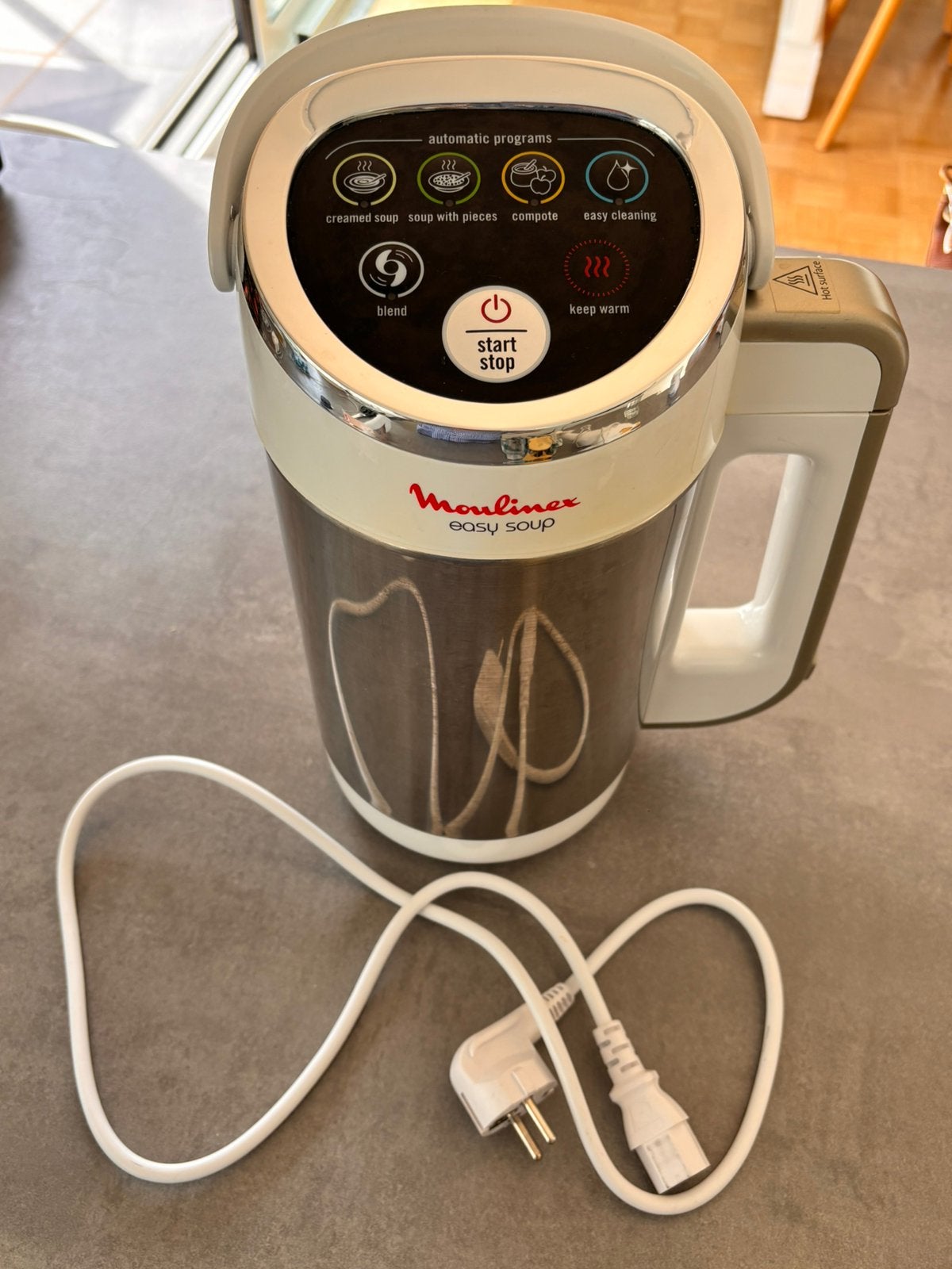 Easy Soup blender chauffant - 5 programmes - 1,2L, Enlèvement, Comme neuf