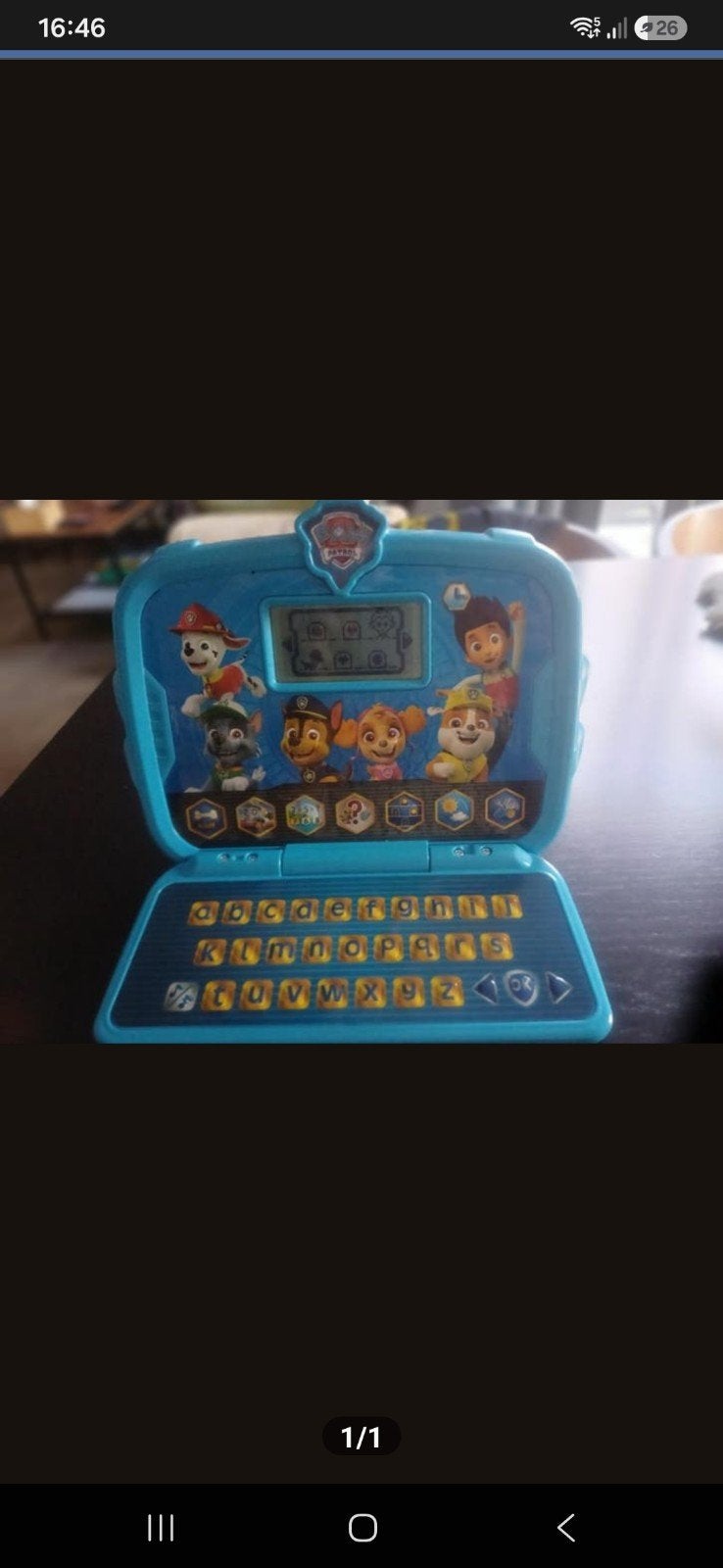 Paw patrol spelcomputer, Ophalen