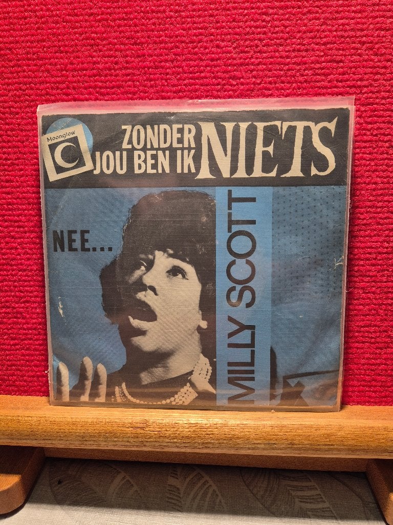 milly scott, Gebruikt, 7 inch, Ophalen of Verzenden, Beschermende buitenhoes