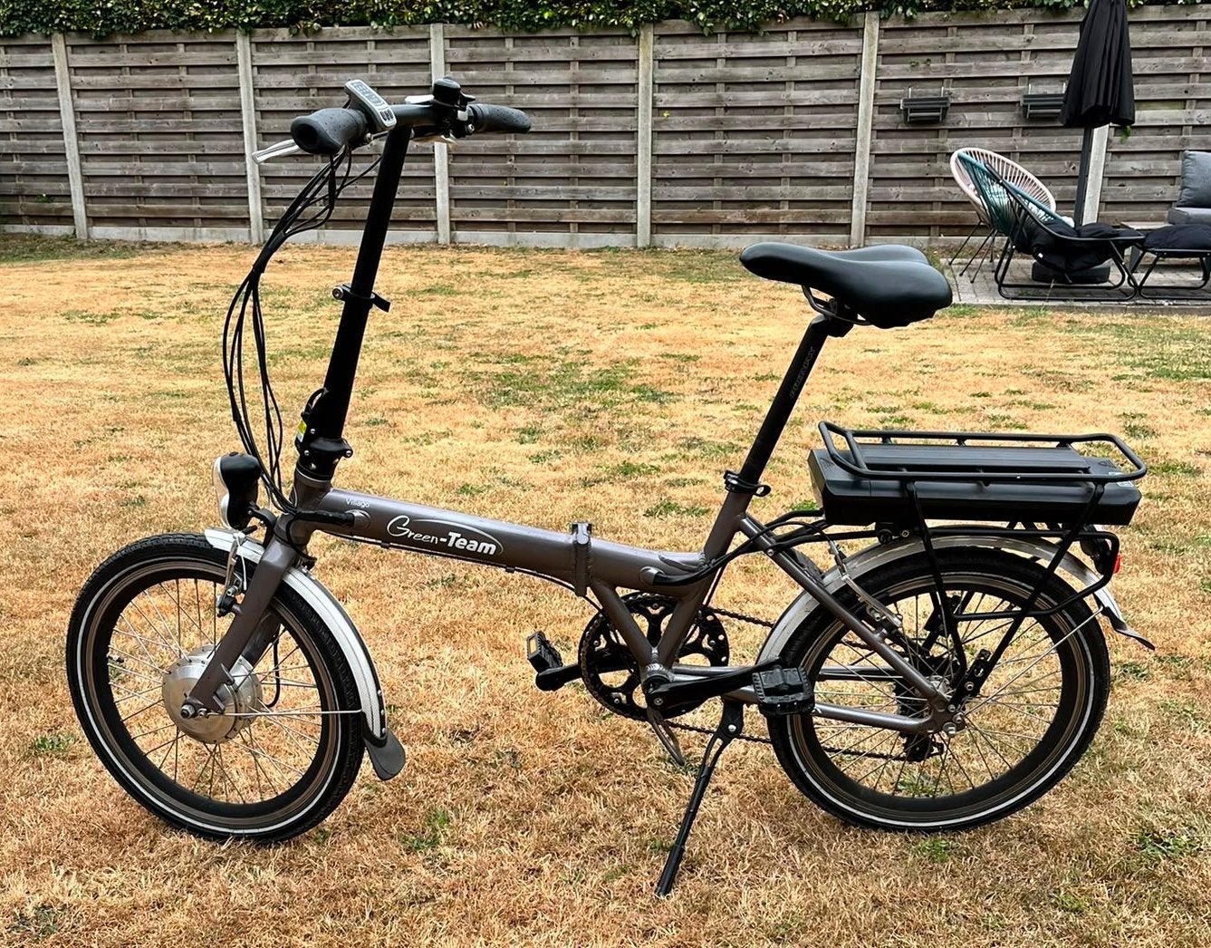 Elektrische (plooi)fiets, Ophalen, Gebruikt