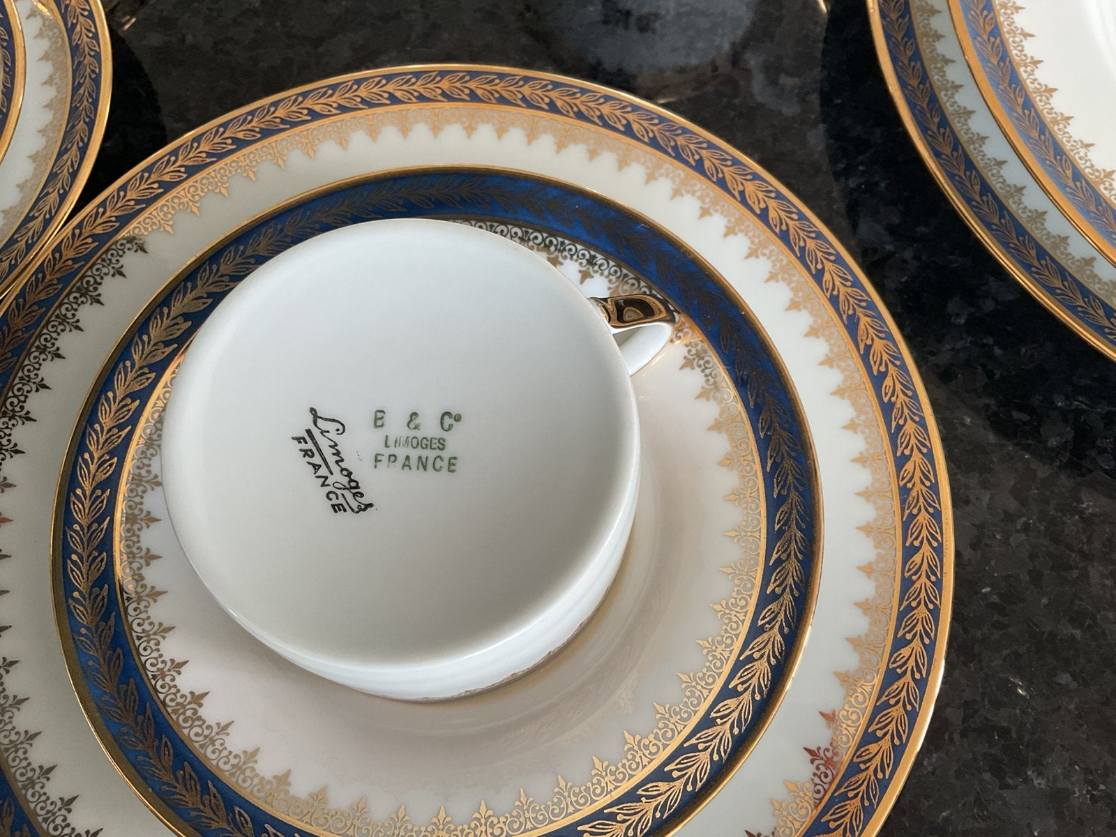 Limoges eet servies, Ophalen