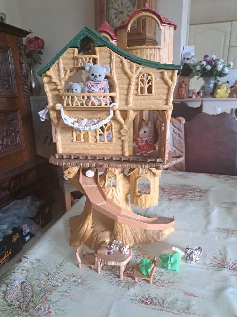 Sylvanische families: het huisje aan het meer + de hut, Kinderen en Baby's, Ophalen of Verzenden, Zo goed als nieuw, Accessoires