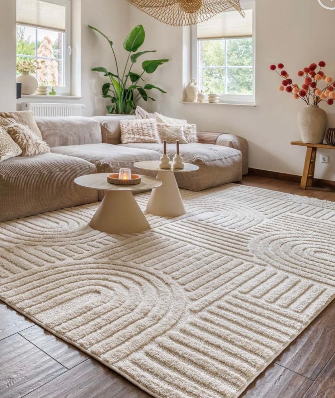 Scandinavisch vloerkleed 200x300m, Huis en Inrichting, Gebruikt, 200 cm of meer, Ophalen of Verzenden, 200 cm of meer
