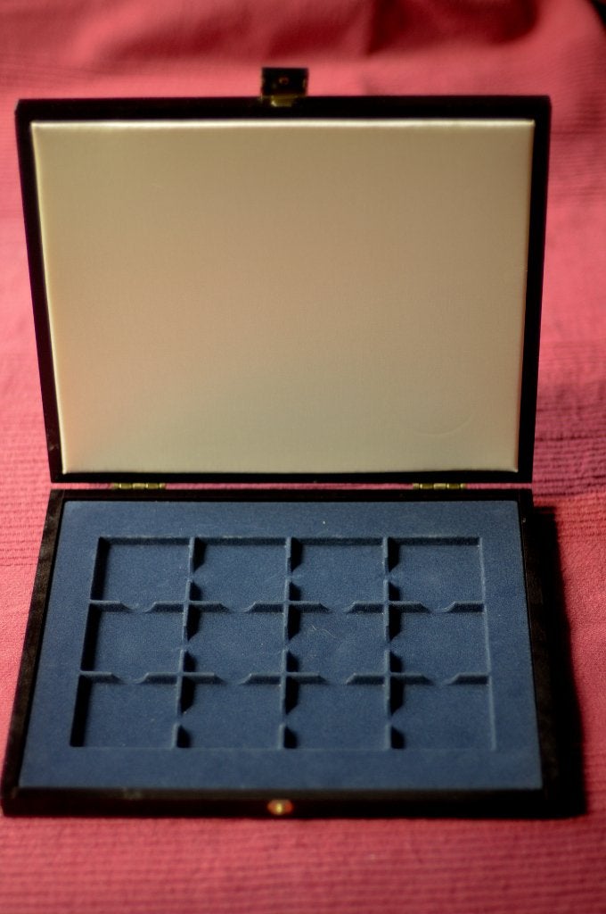 coffret pour rangement de 12 pièces, Enlèvement ou Envoi, Classeur à monnaies