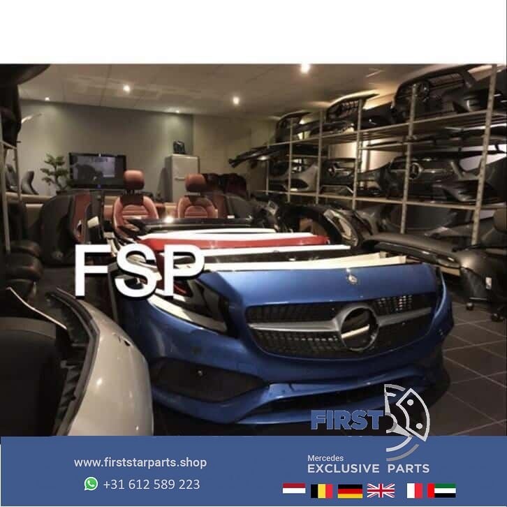 W176 AMG Facelift Achterbumper compleet + Diffuser A Klasse, Arrière, Utilisé, -, -