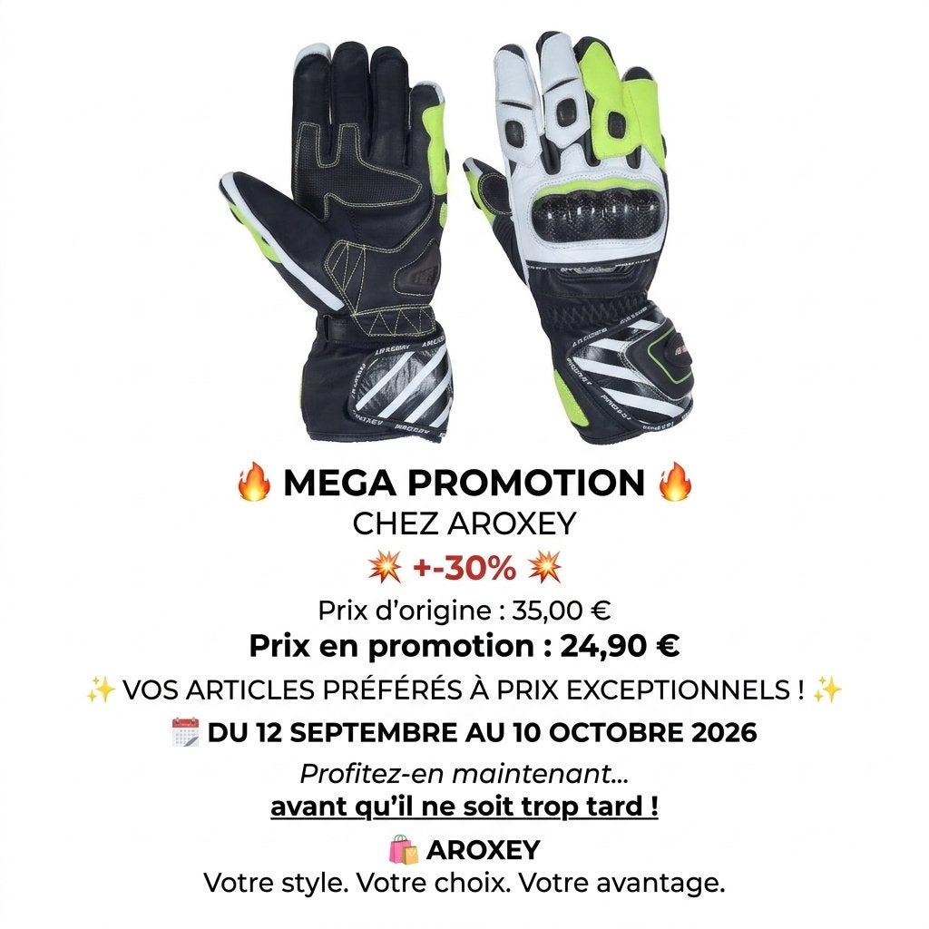 Gants de moto en cuir nouveau, Enlèvement ou Envoi, Neuf, avec ticket, Femmes, Gants