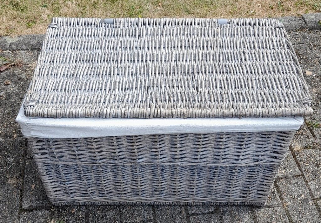coffre en osier, Maison & Meubles, 50 à 100 cm, Comme neuf, Enlèvement, Autres matériaux