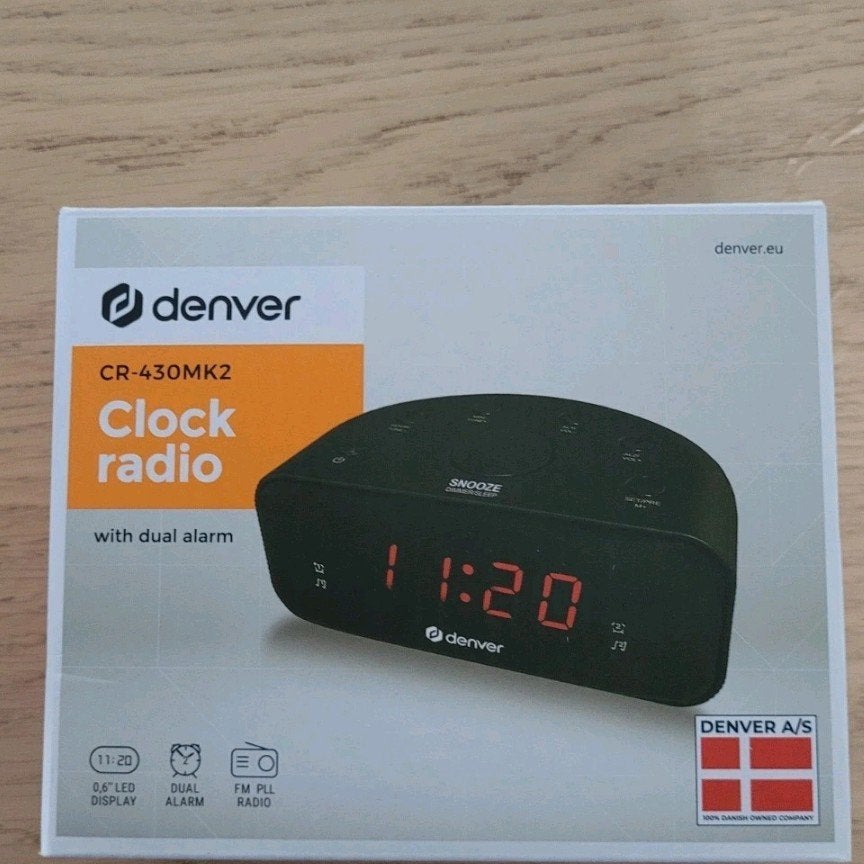 Radio réveil, Elektronische apparatuur, Ophalen of Verzenden, Nieuw, Digitaal