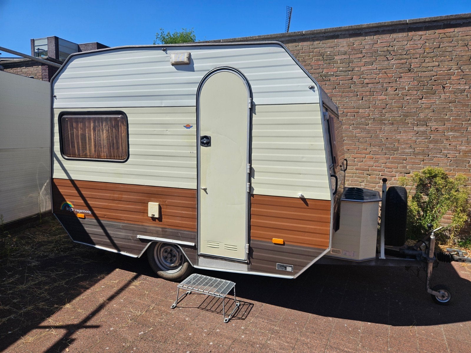 Kip regenboog 320 oldtimer retro caravan. 750 kg MTM, Caravans en Kamperen, Kip, Tot en met 3, Particulier, 500 - 750 kg