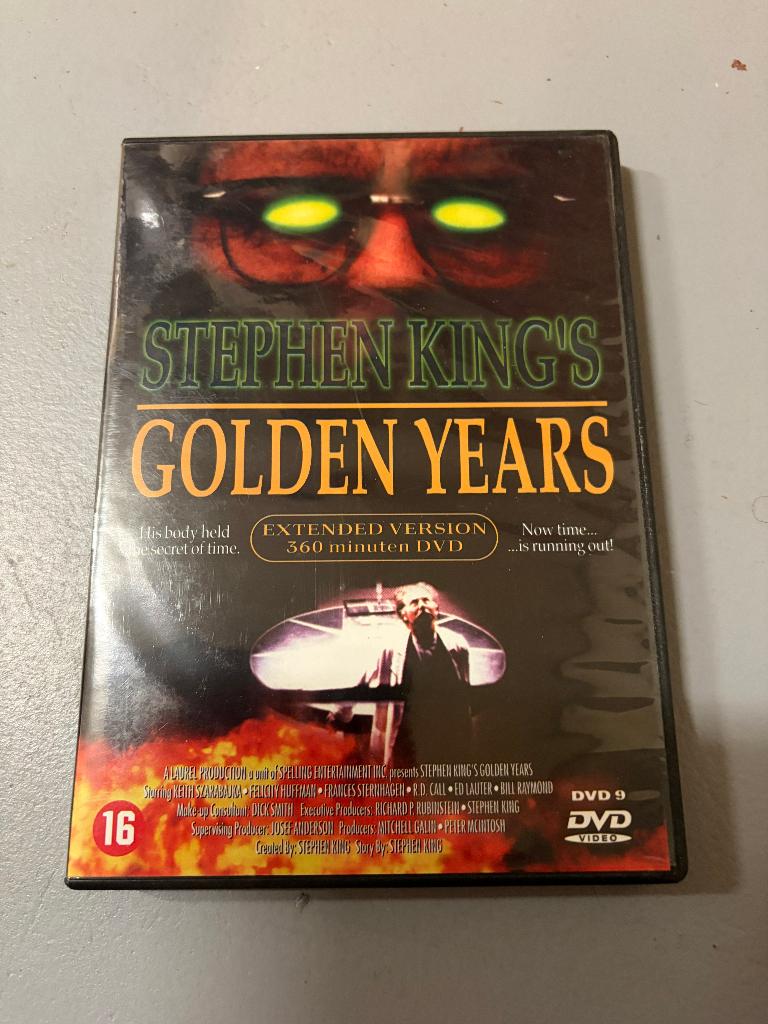 dvd golden years Stephen king, Ophalen of Verzenden, Gebruikt