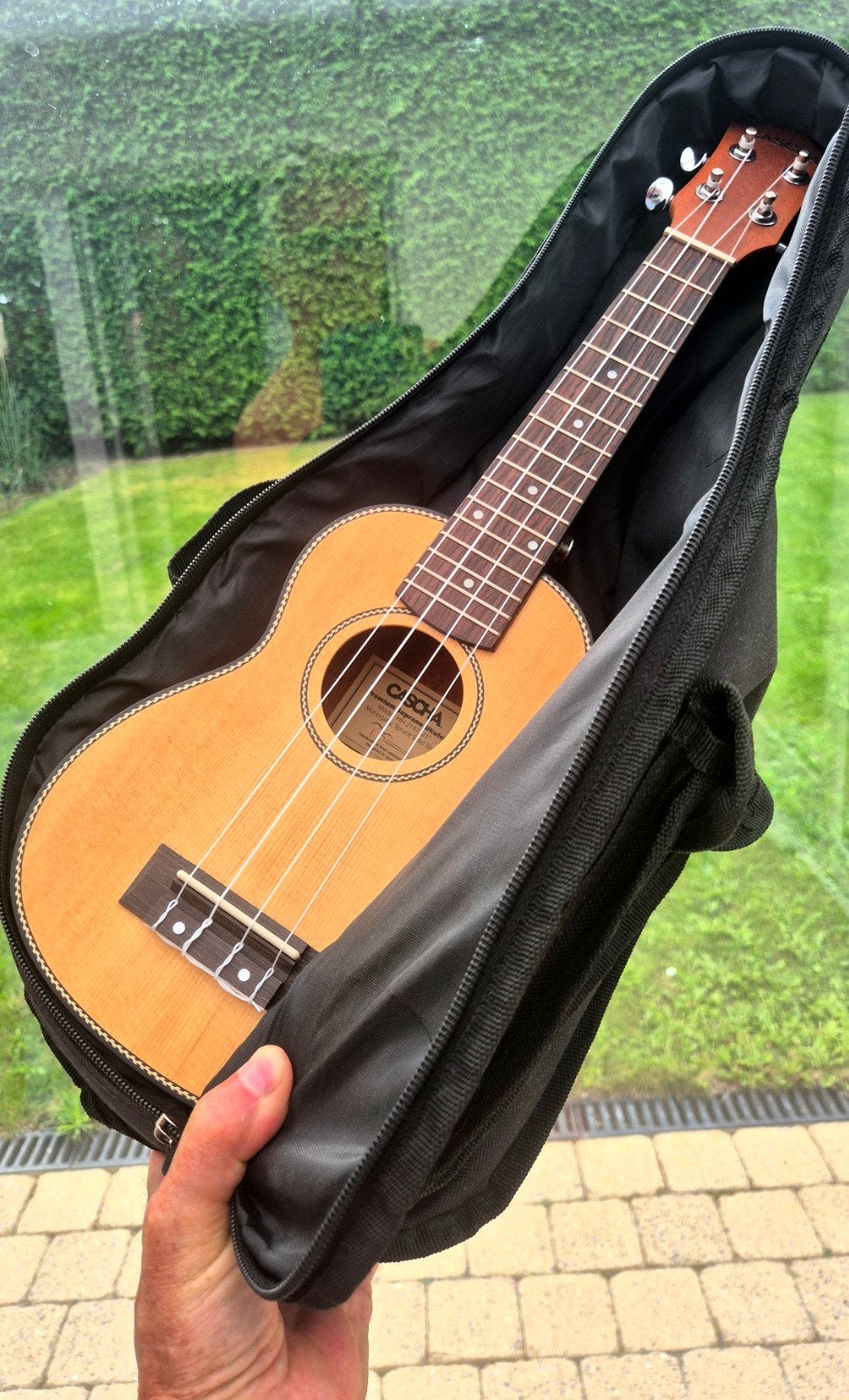 Gratis... Ukelele, Ophalen