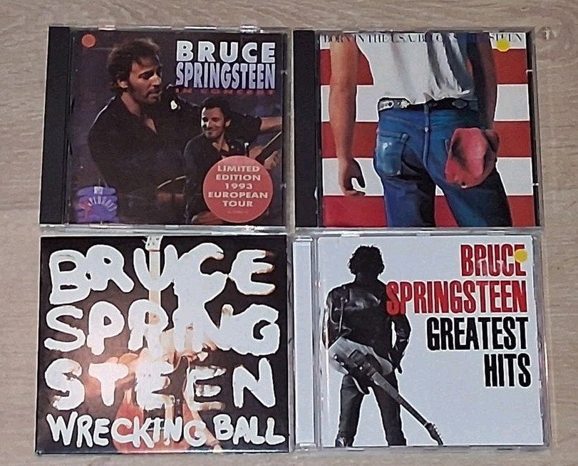 4 albums de Bruce Springsteen sur CD, CD & DVD, CD | Pop, Comme neuf, Rock, Album, Enlèvement ou Envoi