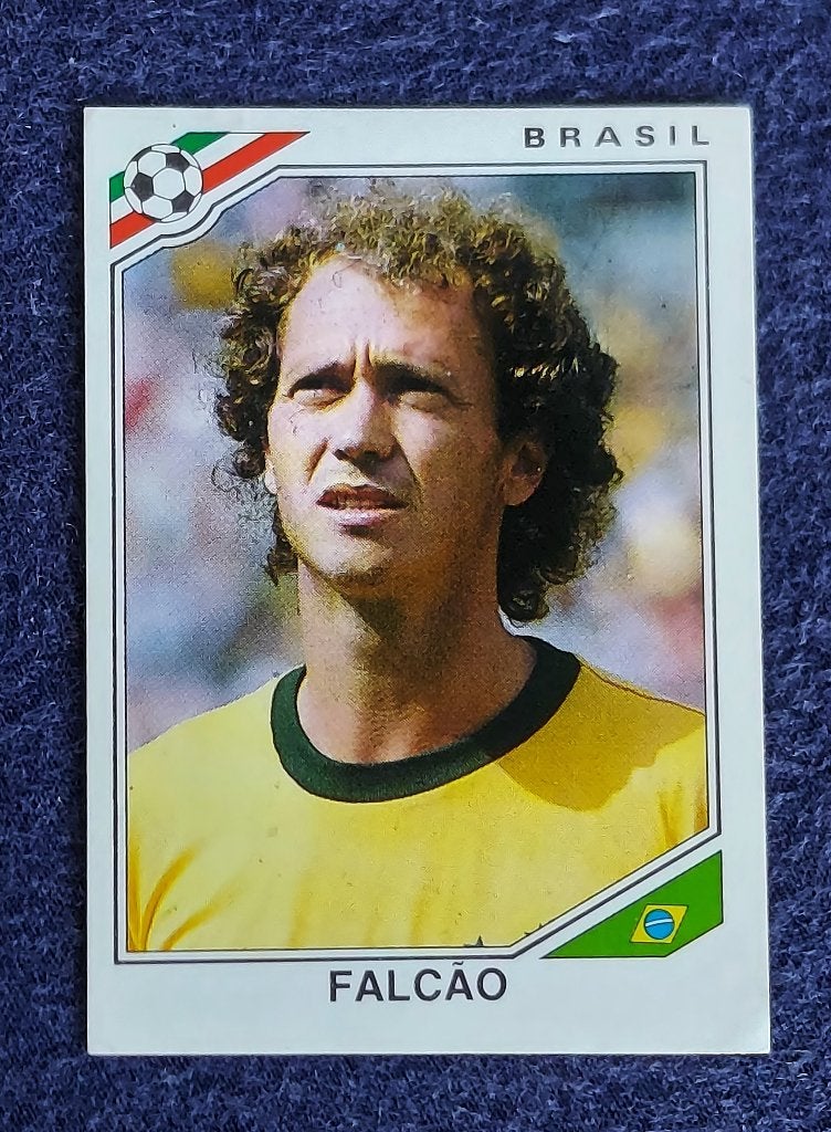 Panini sticker card voetbal ' WK Mexico 1986 - Falcao ', Enlèvement ou Envoi, Neuf, Autocollant