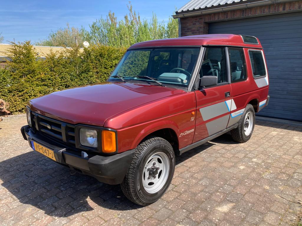 Land Rover Discovery 200Tdi 1990 3-deurs geheel origineel, Auto's, Land Rover, Stof, 4 cilinders, 2495 cc, 7 zetels