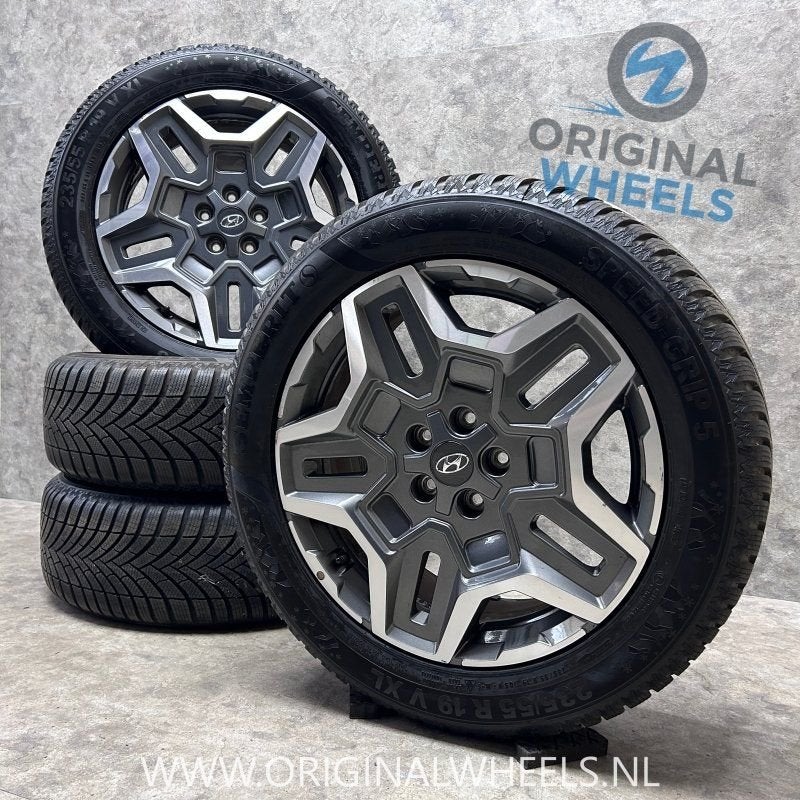 19 inch originele velgen + winterbanden Hyundai Santa Fe, Pneus et Jantes, Pneus hiver, 19 pouces, --