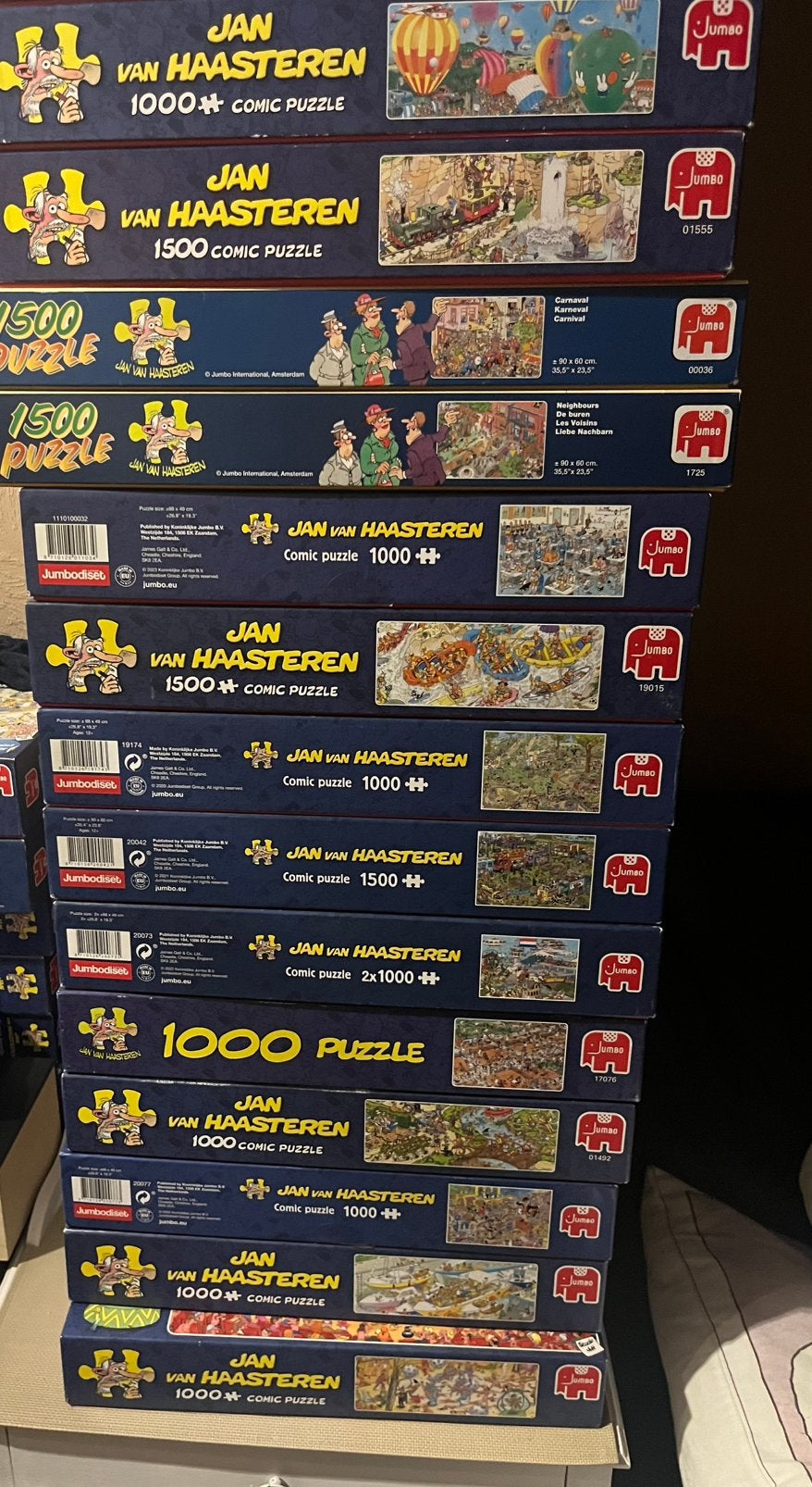 Jan van haasteren puzzels, Ophalen of Verzenden, Zo goed als nieuw