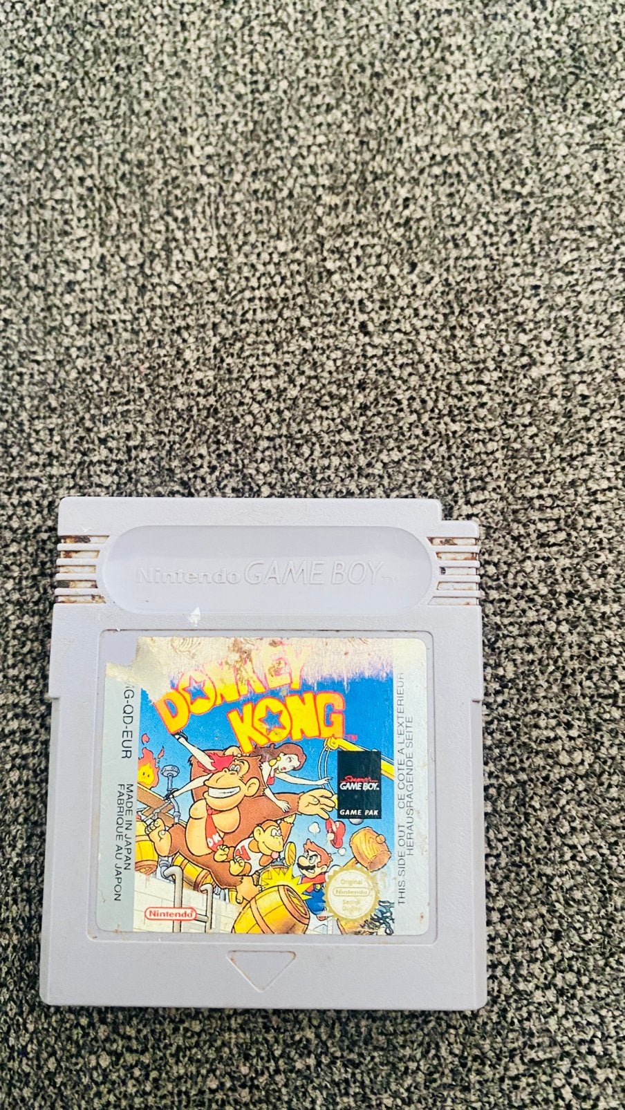 Game boy donkey kong, Enlèvement, Comme neuf