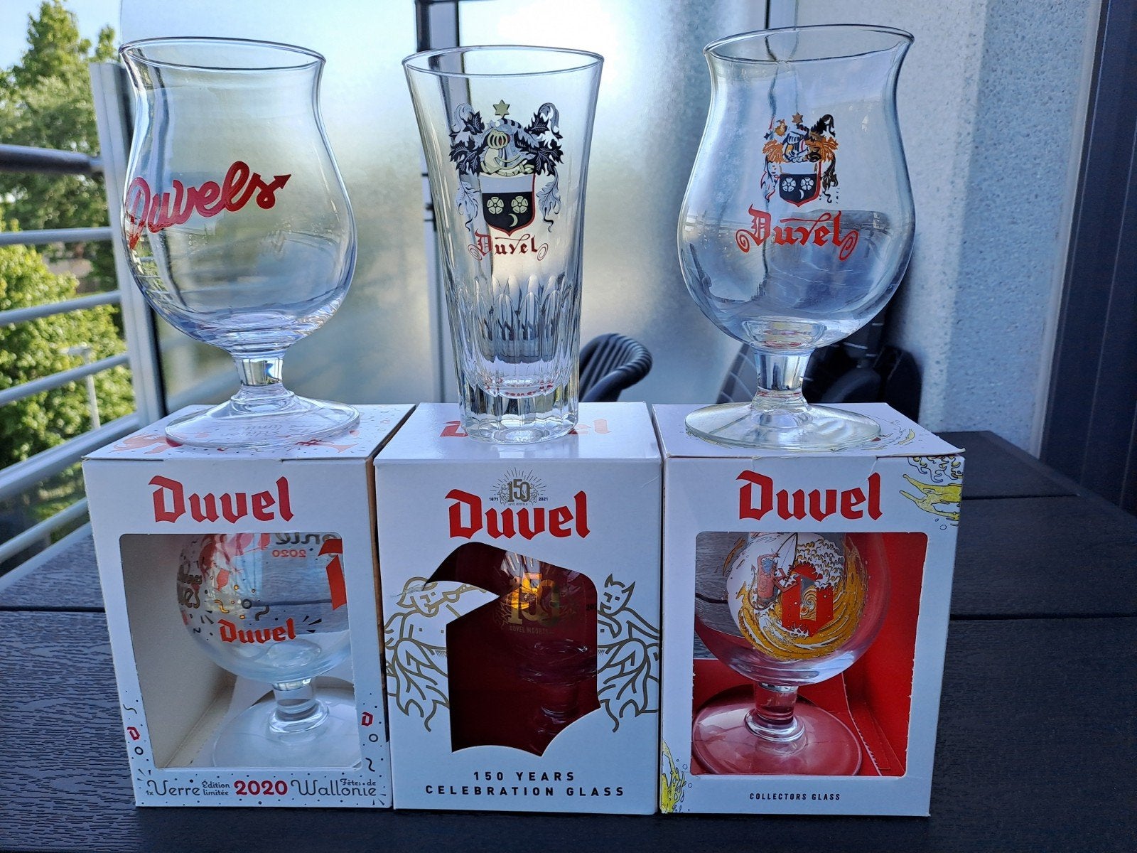 Set de verres d'été Duvel Moortgat, Enlèvement ou Envoi, Duvel