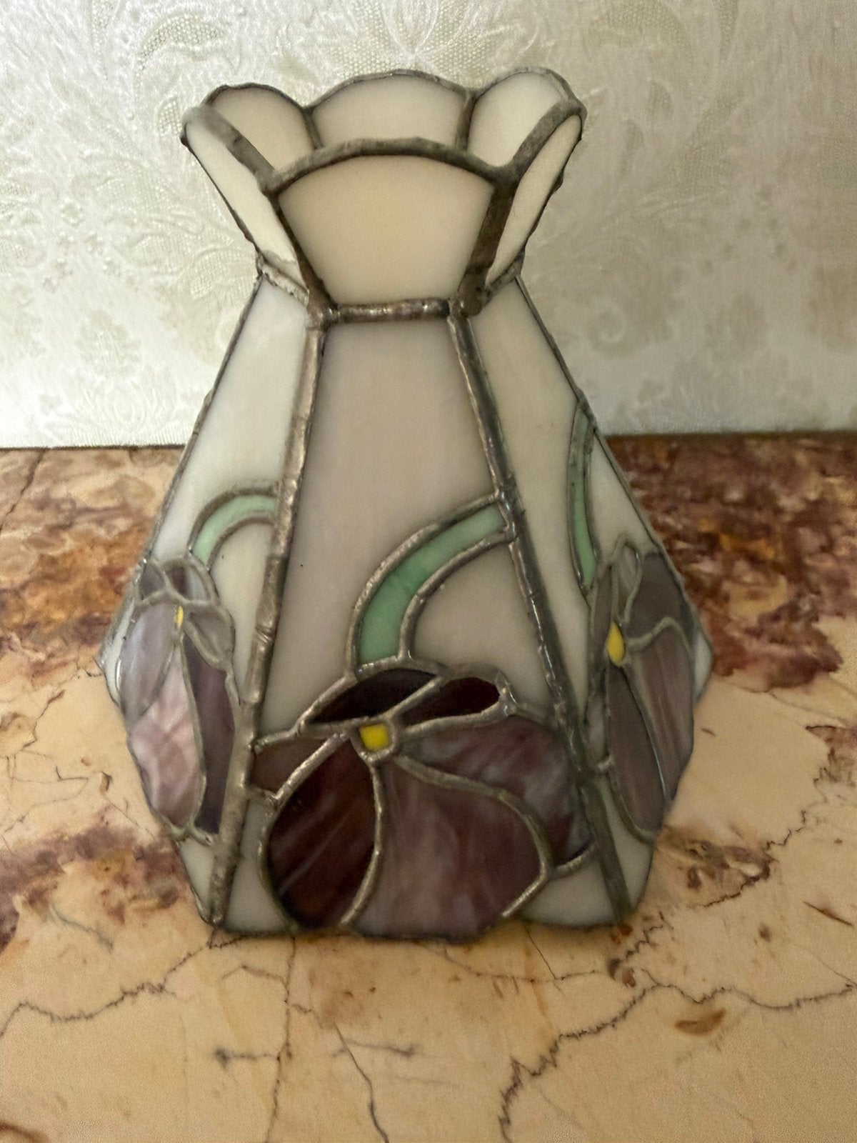 Lampenkap glas in lood, Antiek en Kunst, Ophalen