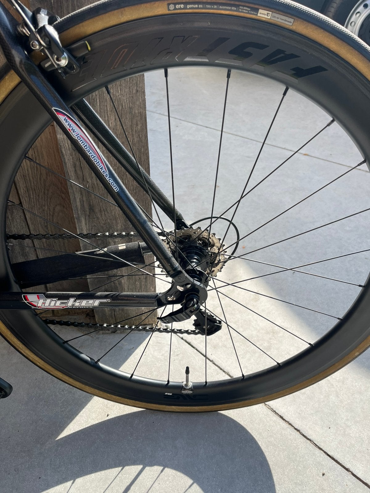 Carbon-wielen voor racefiets, Fietsen en Brommers, Fietsonderdelen, Ophalen, Zo goed als nieuw, Racefiets, Carbon