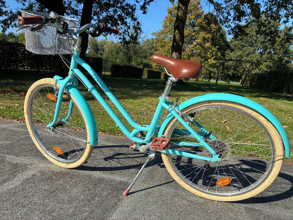 Meisjesfiets 24 inch, Fietsen en Brommers, Ophalen, Velgrem, Btwin Decathlon, Handrem