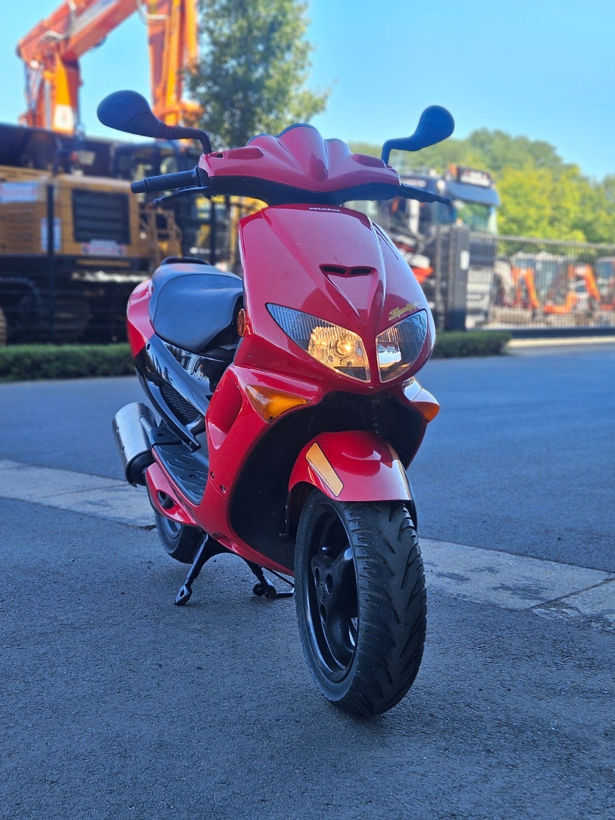 Peugeot Speedfight 50cc klasse A 2 takt 2005 - 11.409 km!, Gebruikt, Klasse A (25 km/u), Ophalen of Verzenden, Speedfight