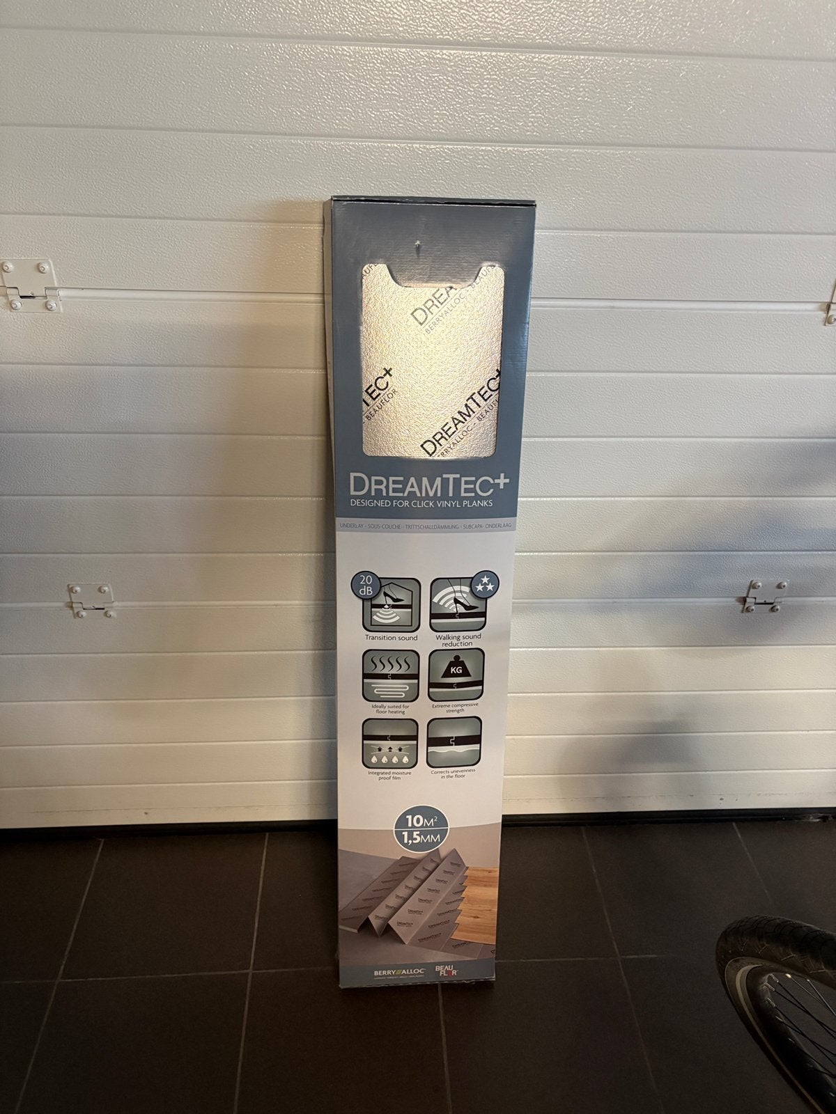 Dreamtec+ ondervloer, Planchers ou planches, Comme neuf, Enlèvement, 5 à 10 m²