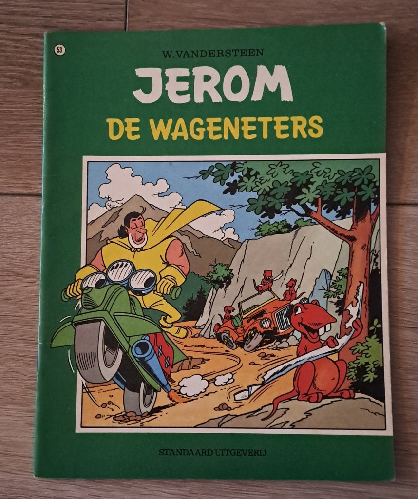 53 - Jerom - De Wageneters, Boeken, Stripverhalen, Gelezen, Willy Vandersteen, Eén stripboek, Ophalen of Verzenden