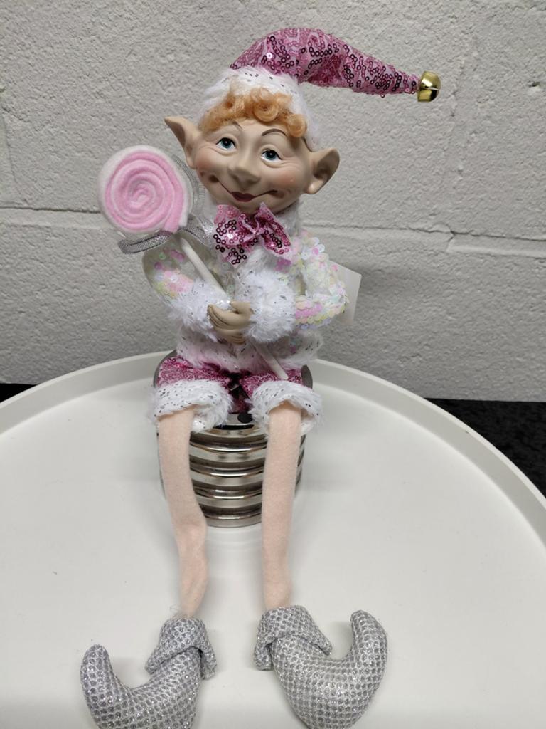 Leuke roze witte elf, Ophalen of Verzenden