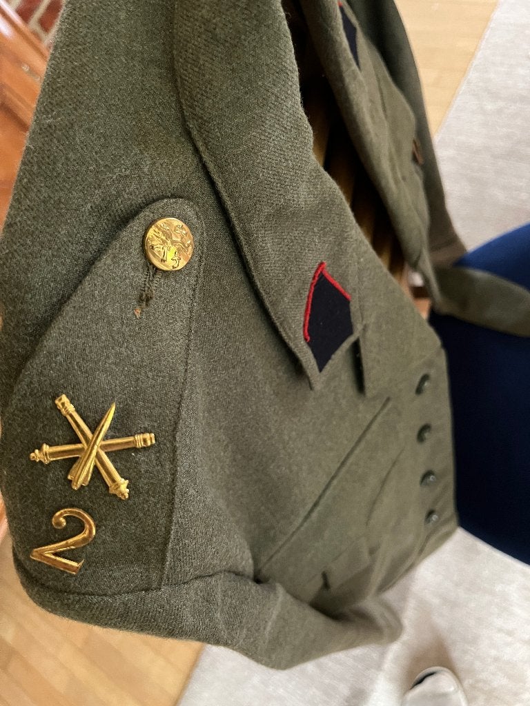 Antiek legeruniform, Verzamelen, Ophalen of Verzenden, Landmacht, Kleding of Schoenen