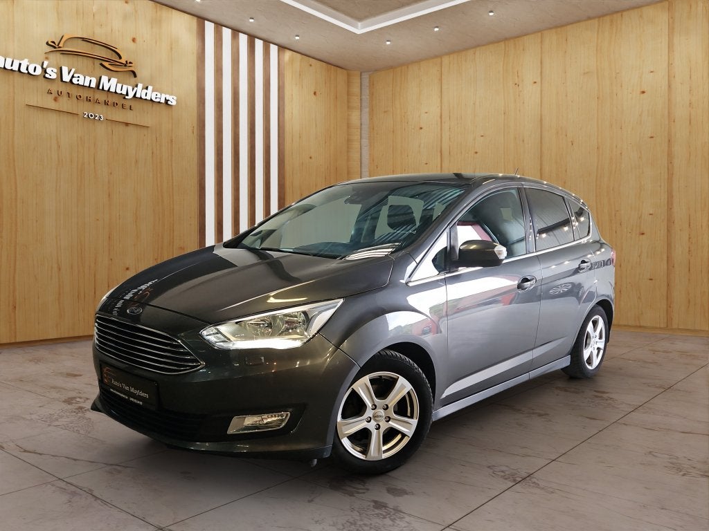 FORD C-MAX  BENZINE  125 PK  2019     12 MAANDEN GARANTIE, Auto's, Ford, Voorwielaandrijving, Dealer onderhouden, Monovolume, Start-stop-systeem