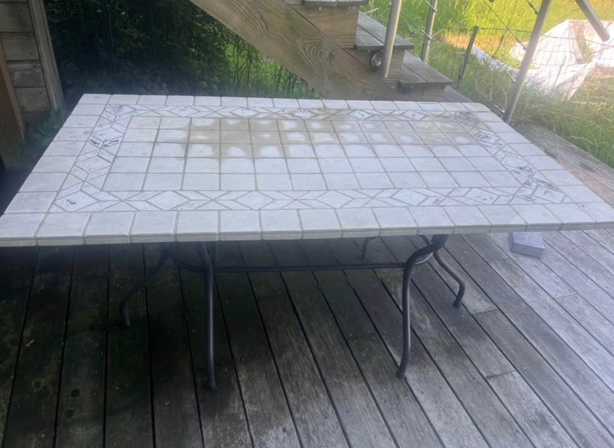 Table de jardin, Tuin en Terras, Tuintafels, Ophalen, Gebruikt