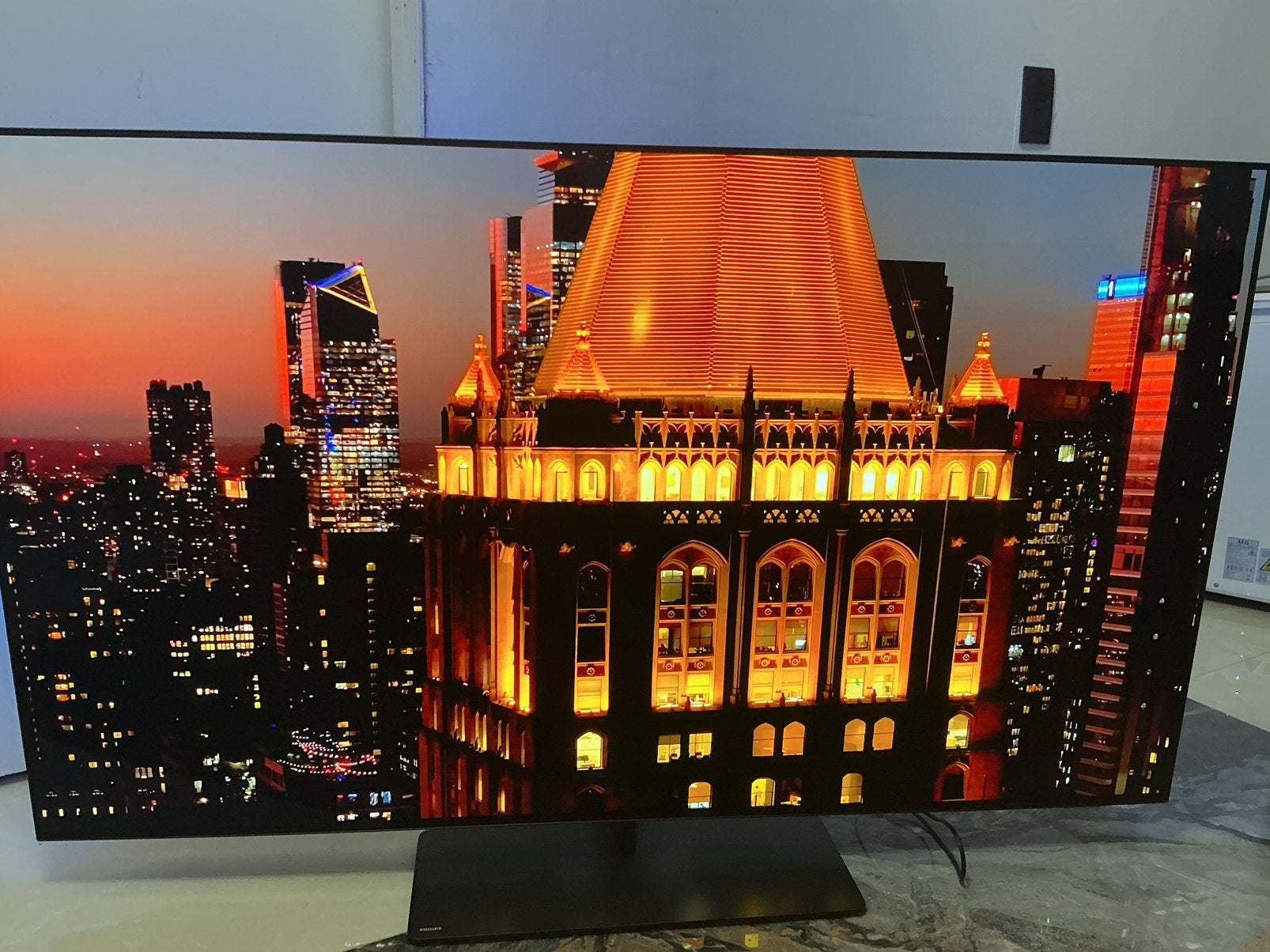 Tv Philips smart wifi 4k Oled 169cm 65OLED808 nieuwstaat, TV, Hi-fi & Vidéo, Télévisions, Enlèvement, Comme neuf, OLED, Philips