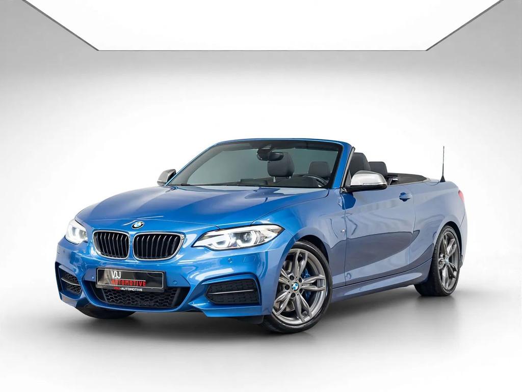BMW 240 M240i xDrive Cabrio | GARANTIE | H&K | NAVIPRO |, Auto's, BMW, Automaat, 4 zetels, 173 g/km, Gebruikt
