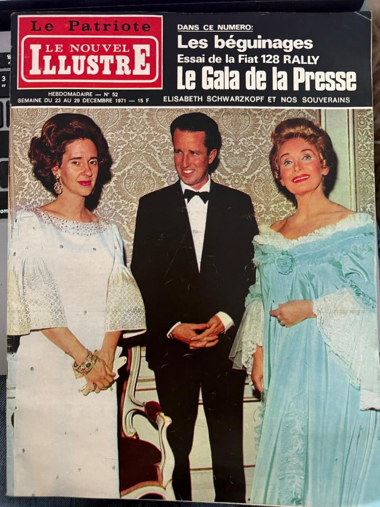 Le Patriote, december 1971, zeer goede conditie, Verzenden, Zo goed als nieuw