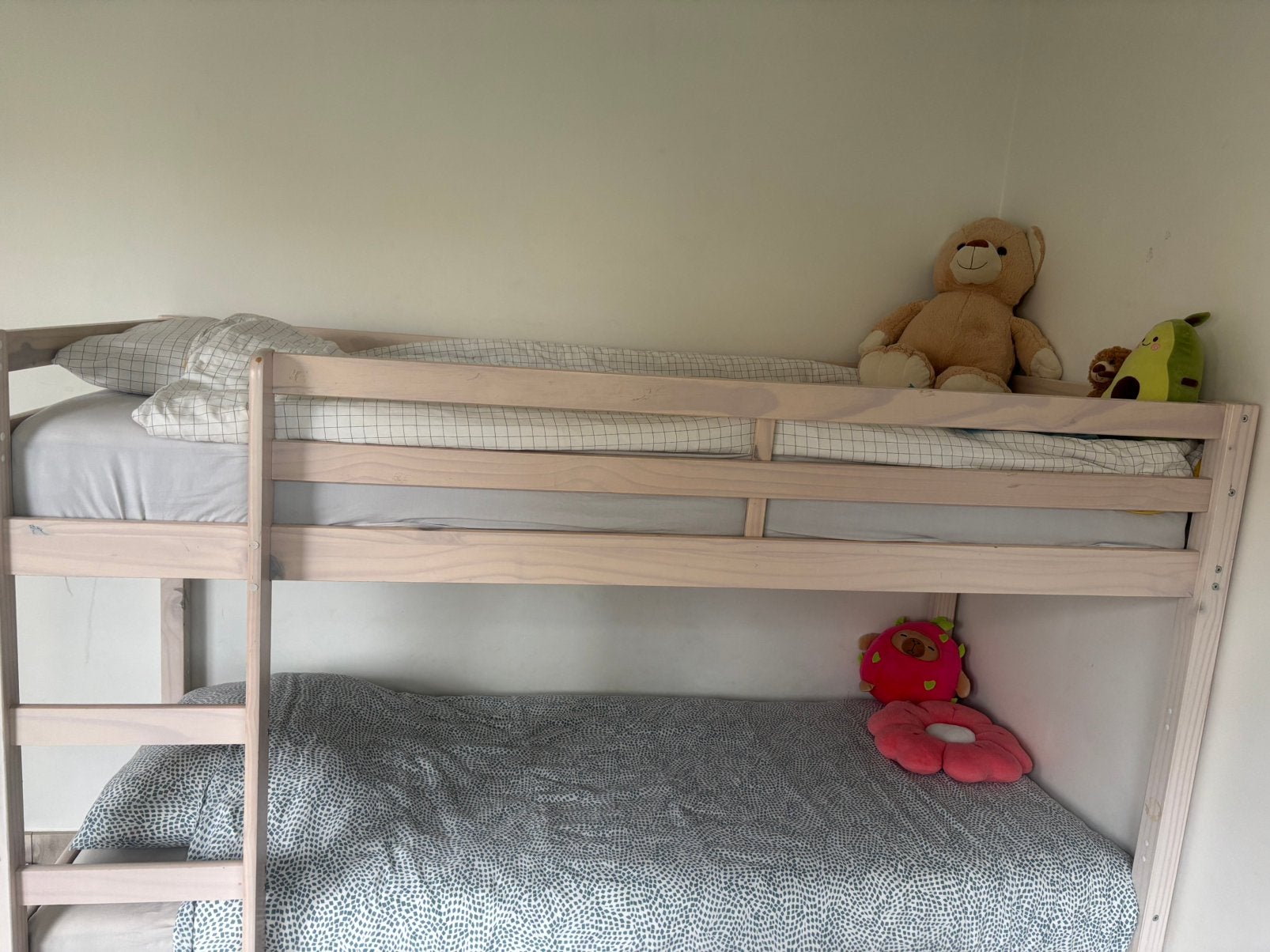 Stapelbed te koop180€ (in heel goede staat!zonder matrassen), Ophalen, Gebruikt, Stapelbed