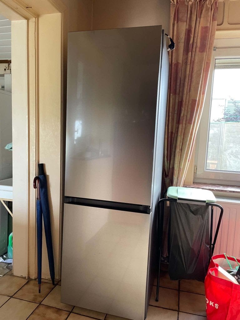 Combiné réfrigérateur/surgélateur SAMSUNG, 160 cm ou plus, Comme neuf, Enlèvement, 75 à 100 litres