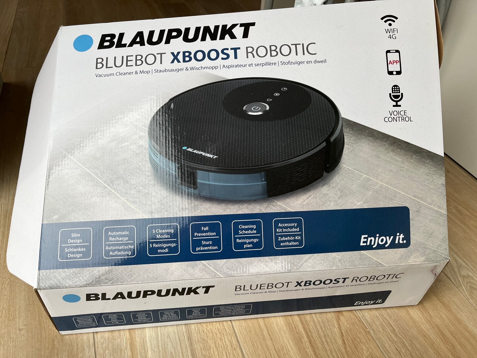 Blaupunkt bluebot robot stofzuiger, Ophalen, Zo goed als nieuw