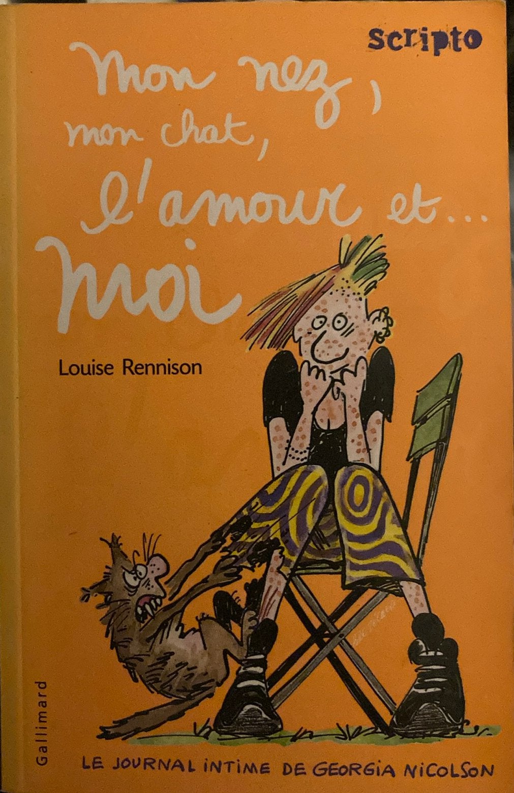 Louise rennison mon nez, mon chat, l’amour et…moi, Ophalen of Verzenden