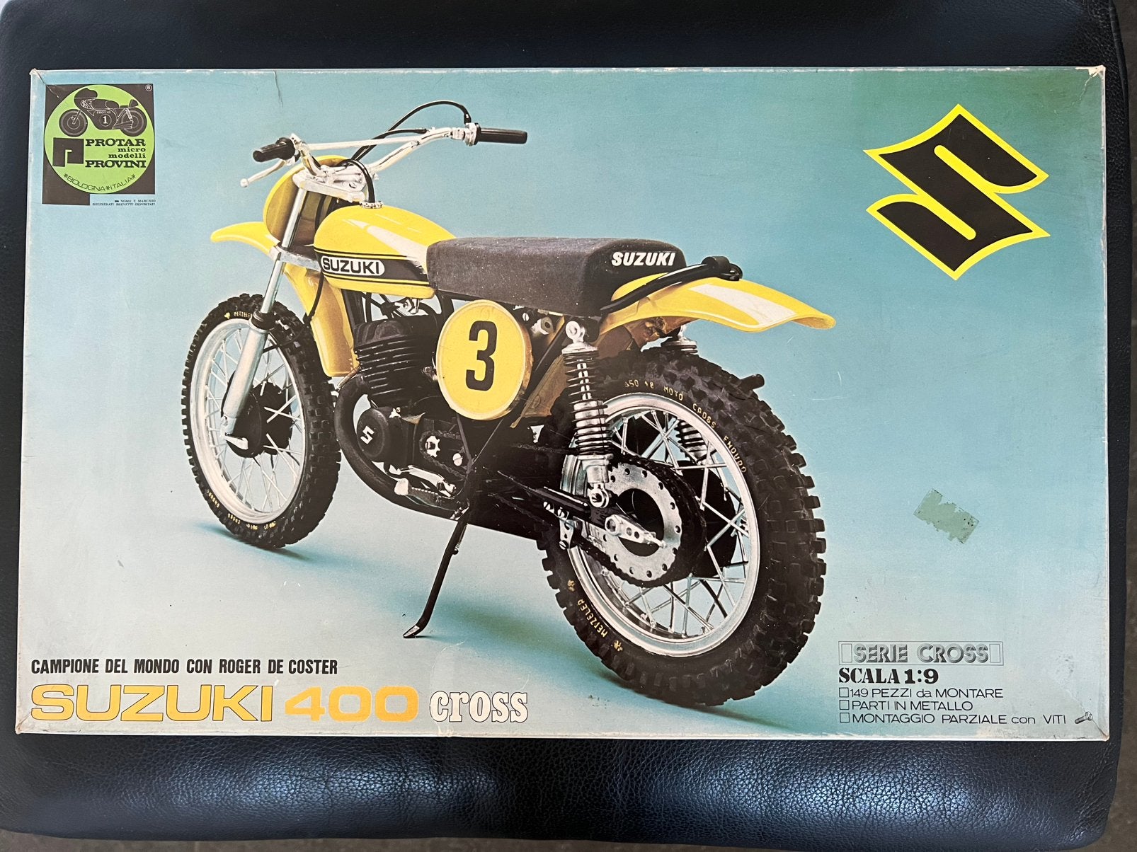Suzuki 400 RN71 cross (Protar ), Hobby en Vrije tijd, Modelbouw | Auto's en Voertuigen, Ophalen of Verzenden, Zo goed als nieuw