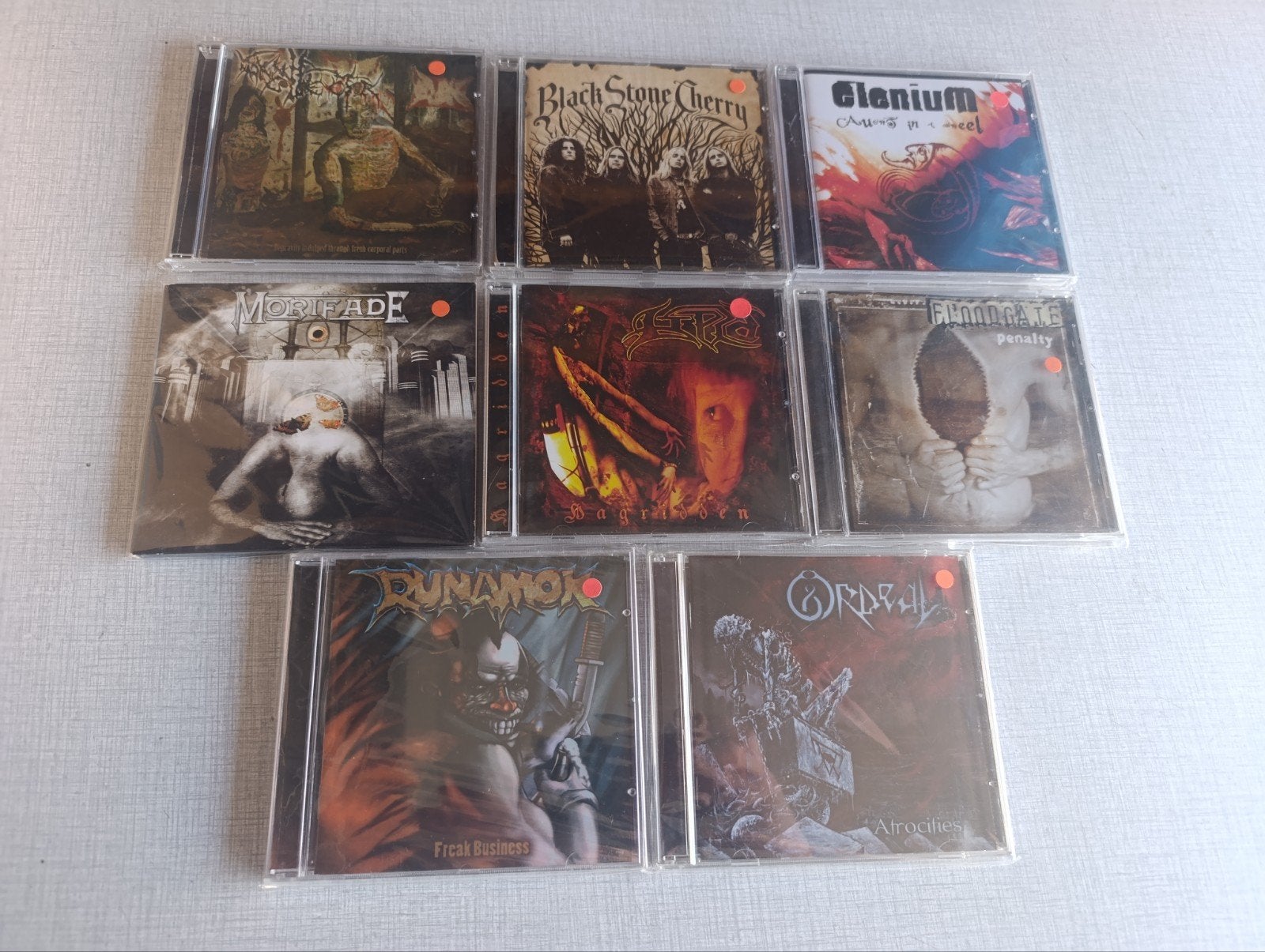 Metal cd's sealed nieuw, Ophalen