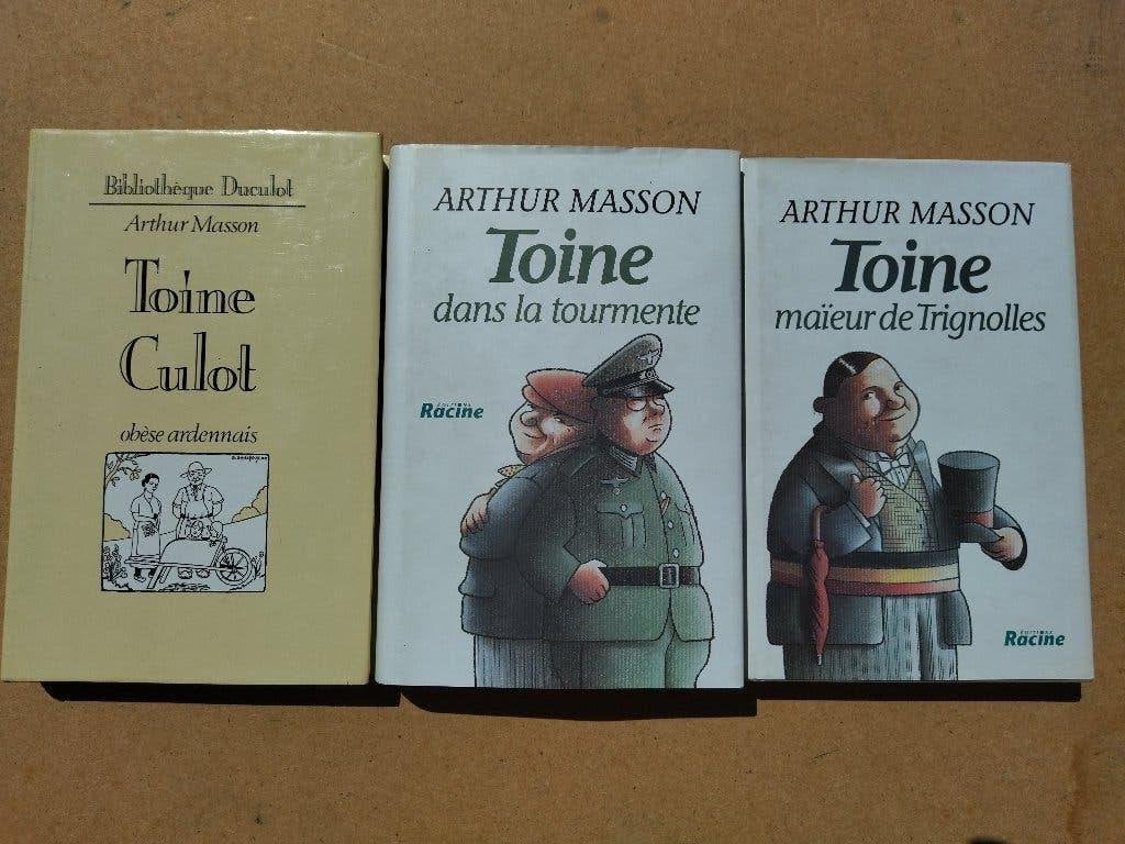 Lot de 3 Arthur Masson - Toine Culot, Livres, Enlèvement ou Envoi, Utilisé, Arthur Masson