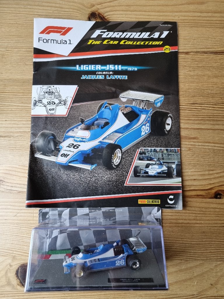 Formula 1 Panini Ligier JS11 Jacques Laffite, Verzamelen, Ophalen of Verzenden, Nieuw, Formule 1