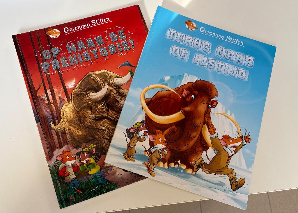 Geronimo Stilton strip, Boeken, Stripverhalen, Meerdere stripboeken, Ophalen, Zo goed als nieuw